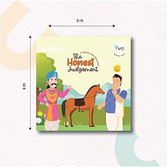 Yug Folk Books: The Honest Judgement - Lies will always be caught, even if not at the first instance. Be true to yourself! Includes Engaging Activity for Kids. Ages 3 - 8 years. Perfect for Gifts too.