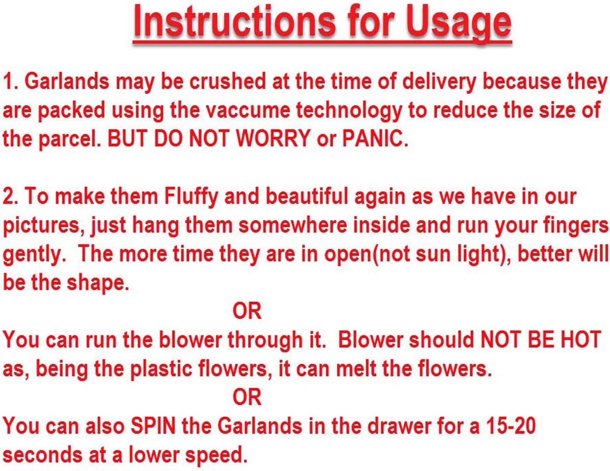 eSplanade Artificial Marigold Flower Garlands for Home Decor - Pack of 5 Strings - Multi-colour- 4 to 4.5 Feet Length