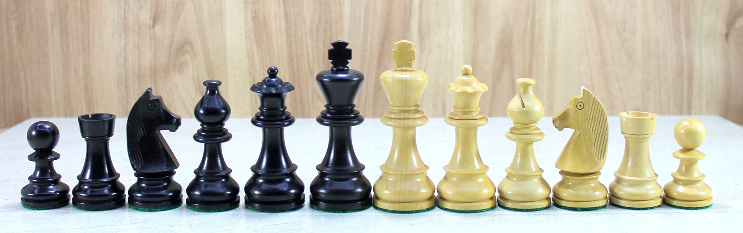 StonKraft Collector Edition Wooden Chess Pieces Chess Coins Pawns Chessmen Figurine Pieces