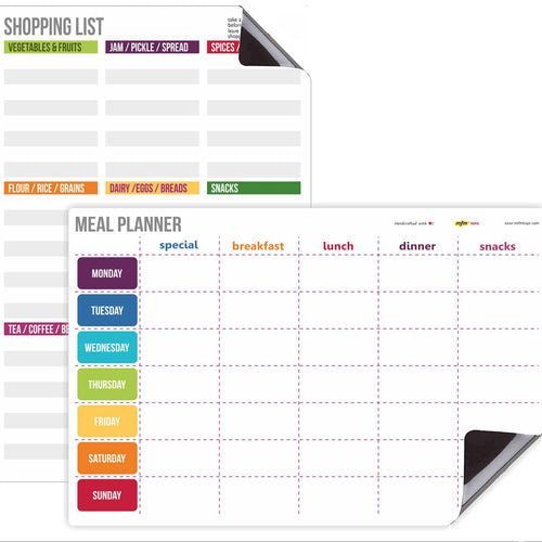 mfm toys fridge magnet write-erase A4 size notepads planners! (Boss lady planner)- Multi color