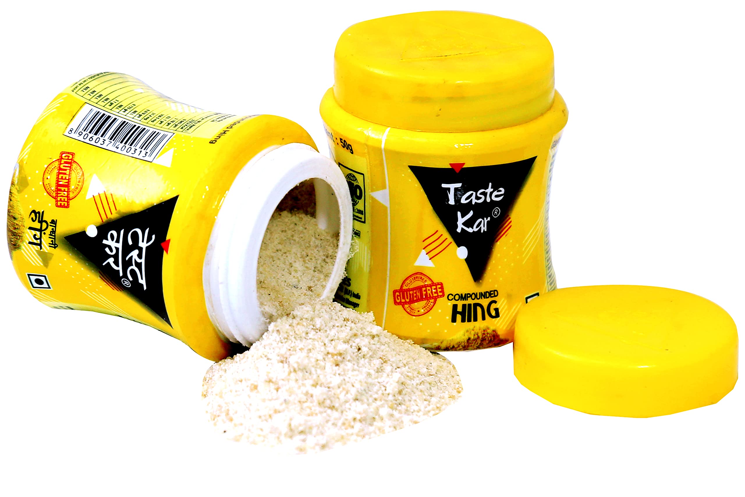 Tastekar Gluten Free Asafoetida Powder Hing Indian Spice | Compounded Heeng Asafetida Spice Powder-50 Gm & 100 Gm