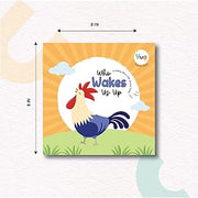 Yug Folk Books: Who Wake's Us Up - Story on Staying Focused! Includes Engaging Activity for Kids. Ages 3 - 8 years. Perfect for Gifts too