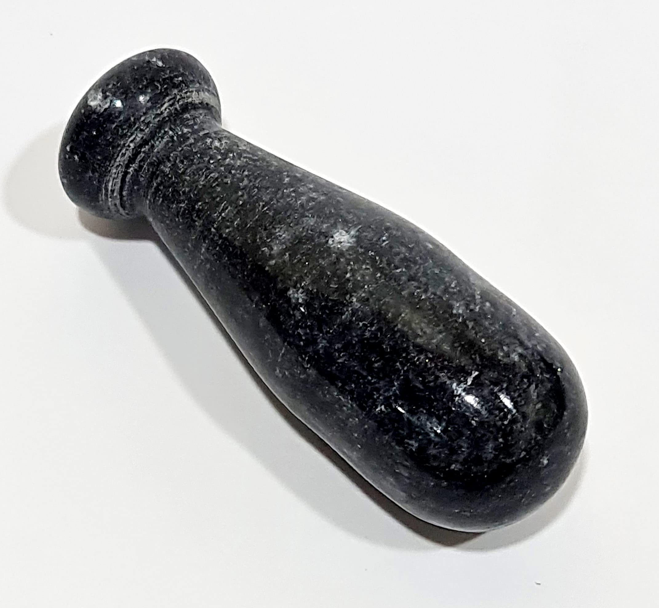 KLEO 3" Compatible Black Pestle for Many Sizes Mortar | Small Kitchen Cooking Tools (Black & White -3"Inch)