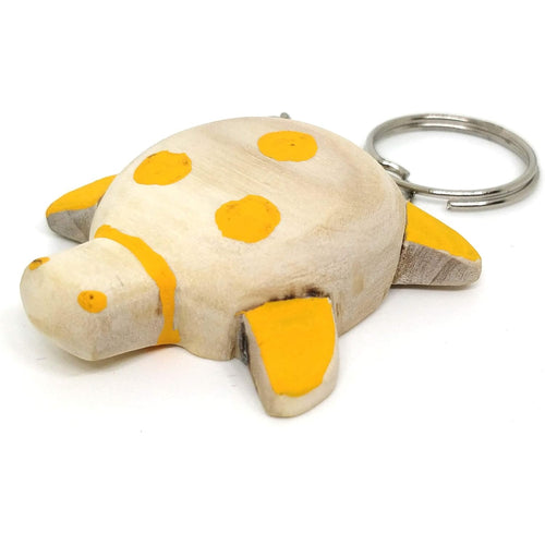 IVEI Wooden Turtle/Camera Key Ring - Set of 3 /Key Chains/Bag Charms/ Party Favors