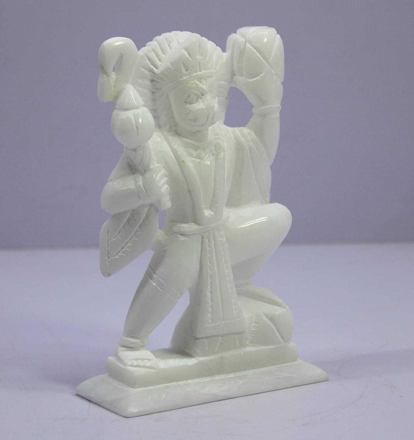 eSplanade Stone Hanuman Anjaneya Pavan Putra Idol Murti Moorti Statue 6.3 Inches