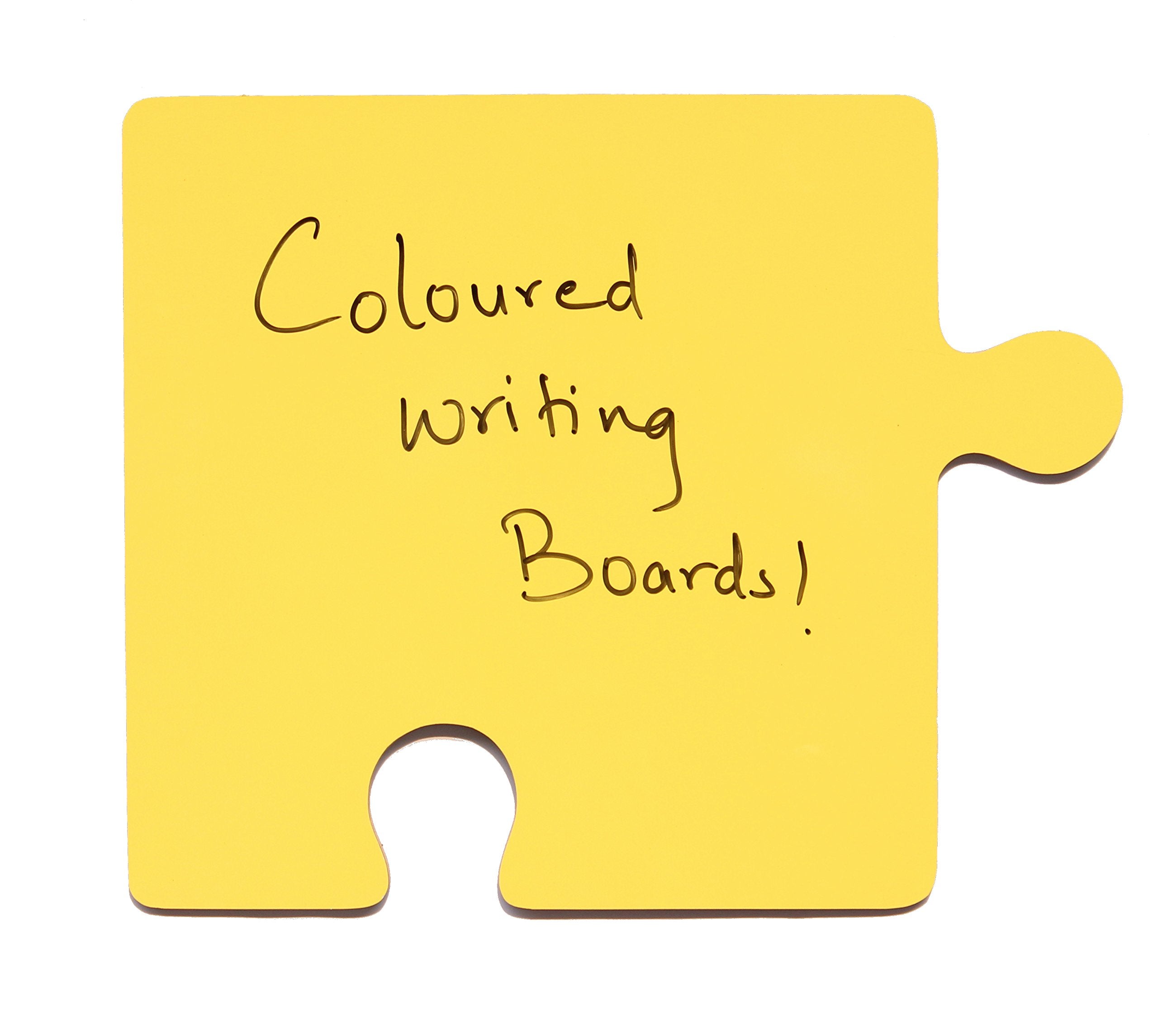 IVEI Puzzle Shaped dry erase board(Red)