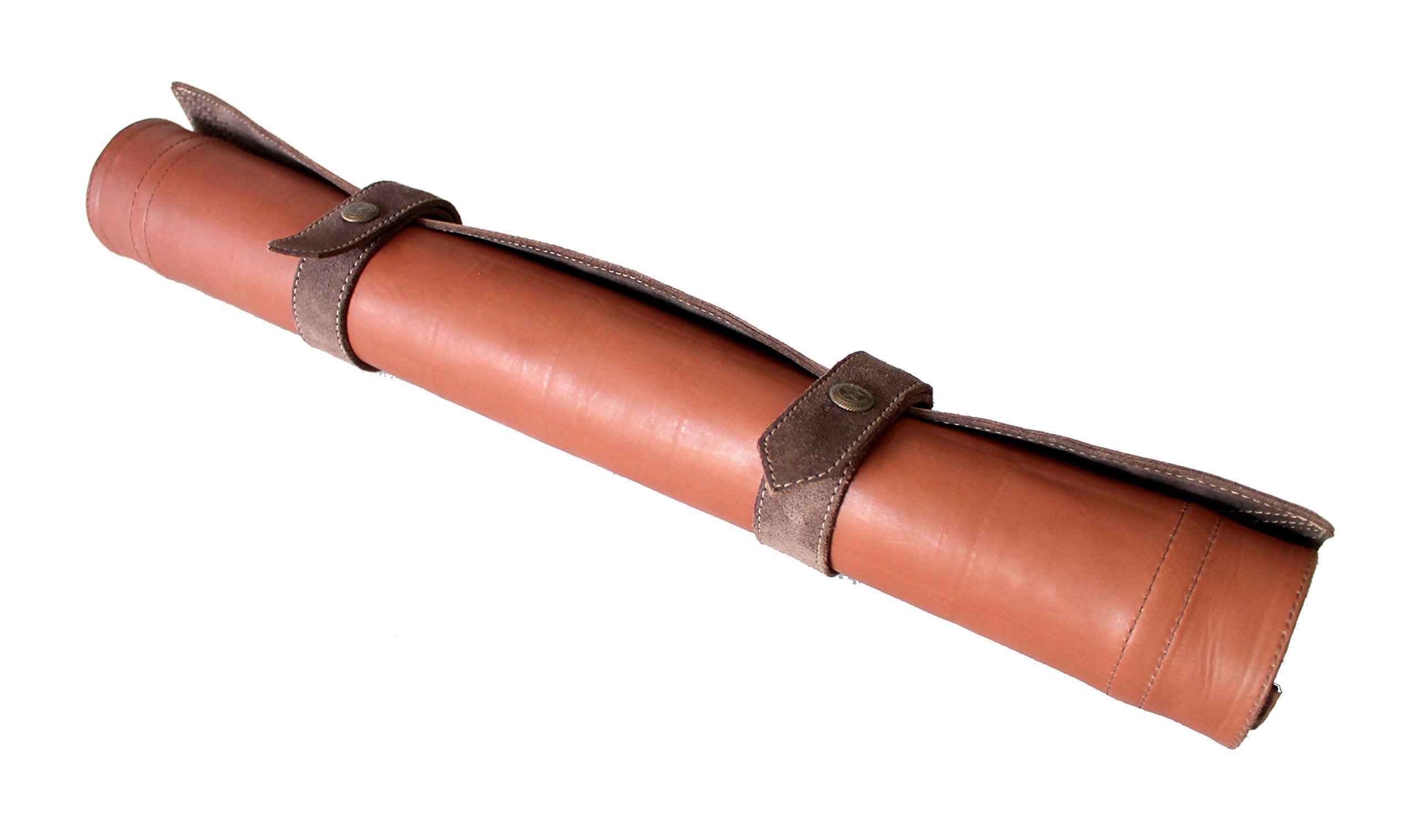 StonKraft - Big Size 19" x 19" Genuine Leather Chess Board | Roll-up Tournament Chess