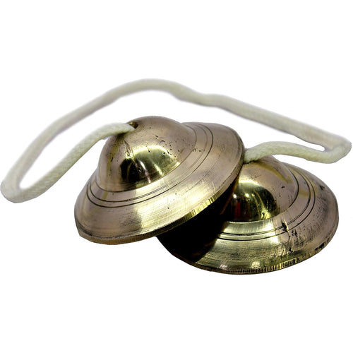 eSplanade Brass Manjeera set Clash Cymbals Hand Cymbals - 3