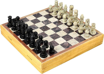 Artisan Soapstone Chess Set by OL