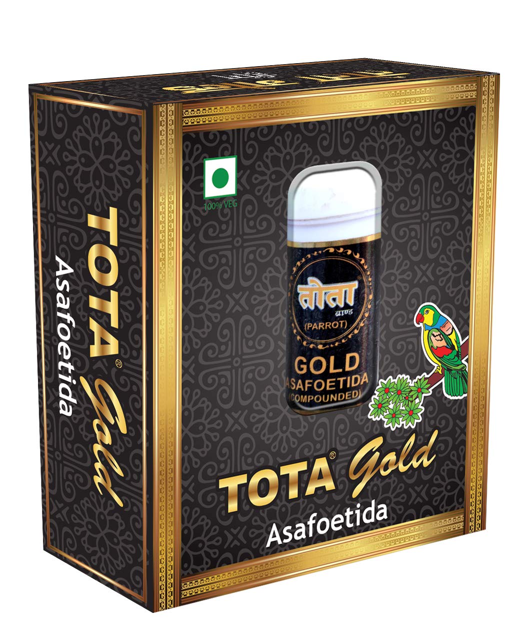 Tota Gold 100% Pure Asafoetida Granules | Natural and Vegan Gluten Free Indian Spice -7gm & 10 gm Hing Asafoetida spice | Best Heeng for Garlic and Onion Substitute