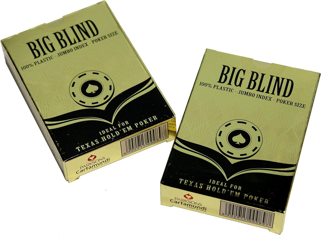 StonKraft Plastic Playing Cards | Poker Size Cards (Set of 2) Poker Playing Cards for Flash, Rummy, Bridge, Party Games