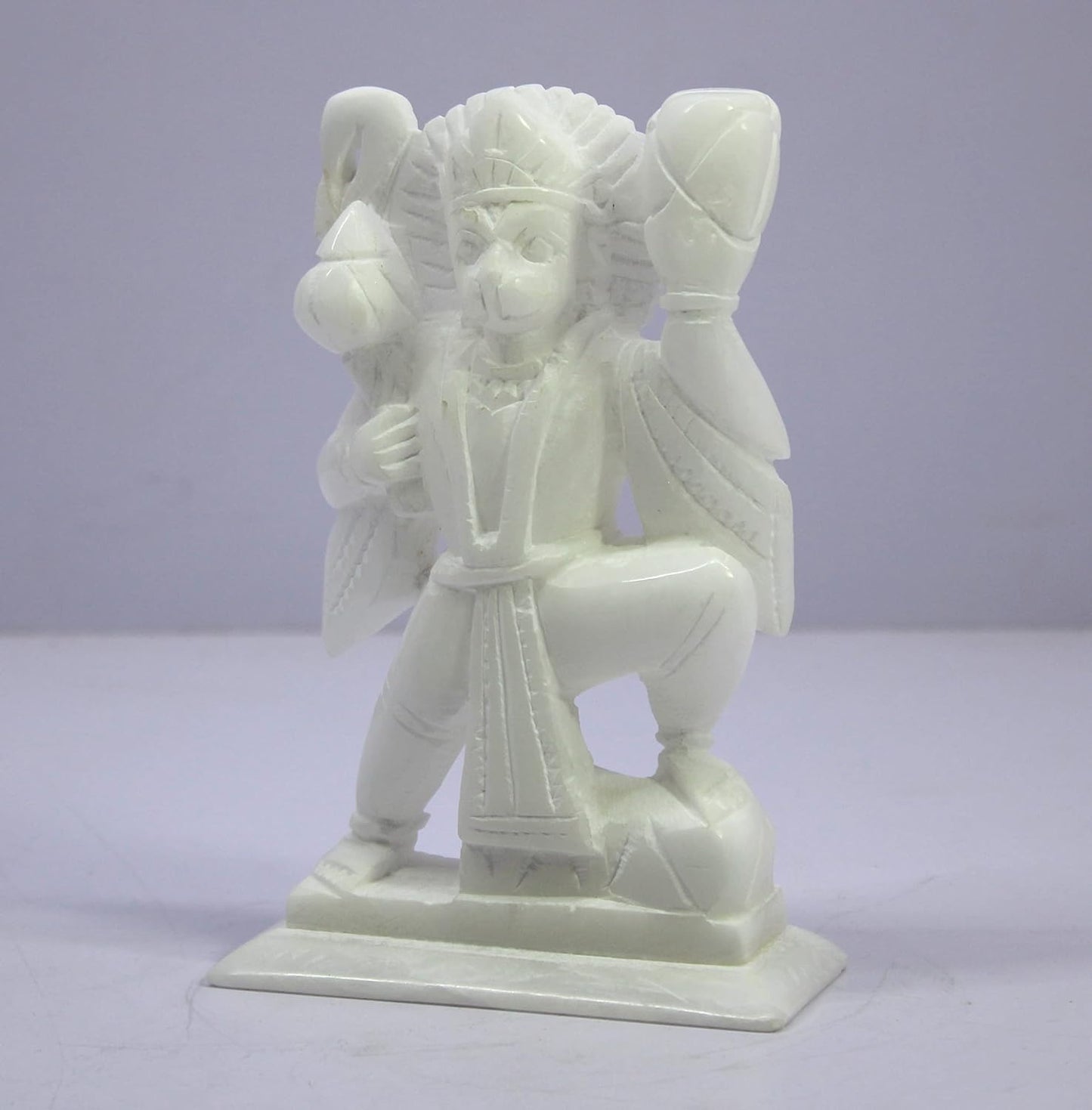 eSplanade Stone Hanuman Anjaneya Pavan Putra Idol Murti Moorti Statue 6.3 Inches