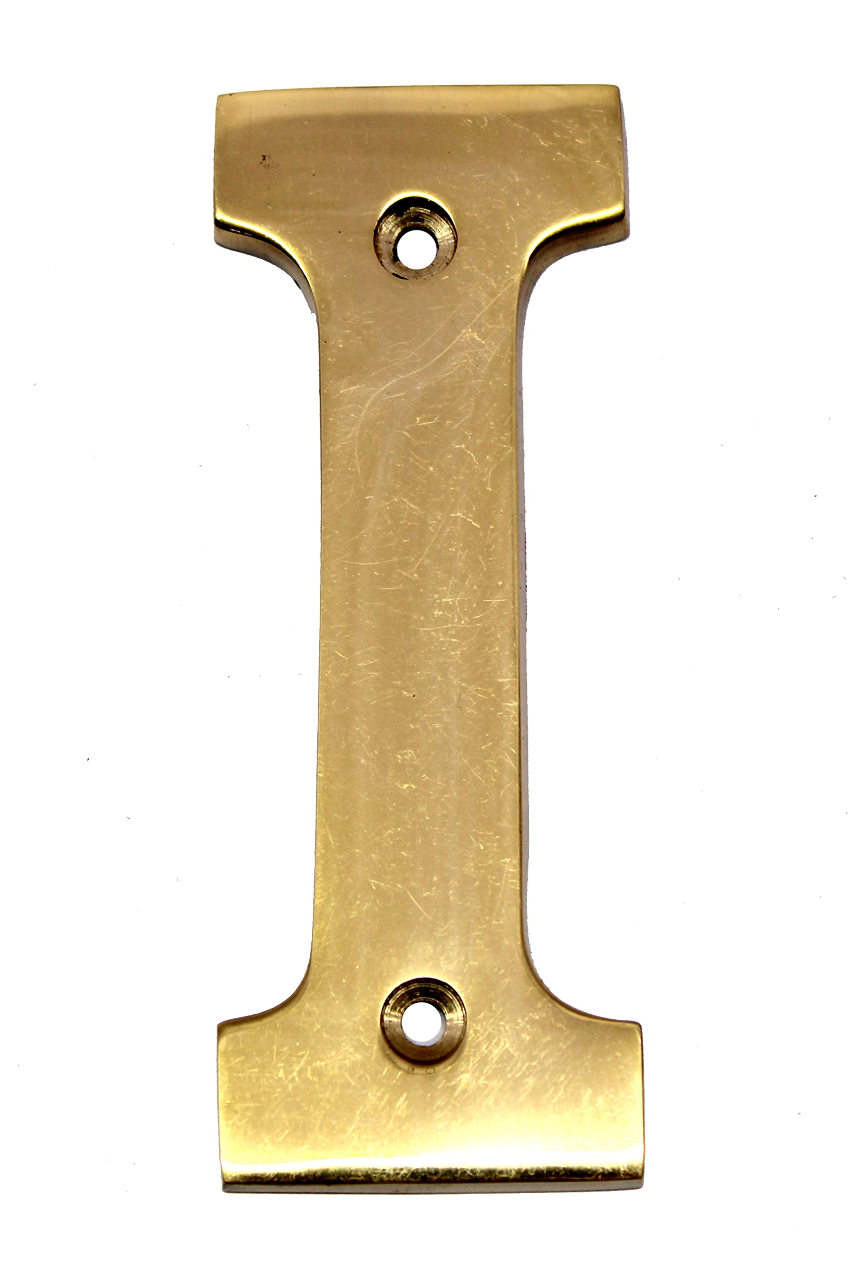 eSplanade Brass House Hotel Door Name Alphabets - Wall Door Plaque Alphabet Letter - Golden - 4" Inches (All Alphabets- 4")