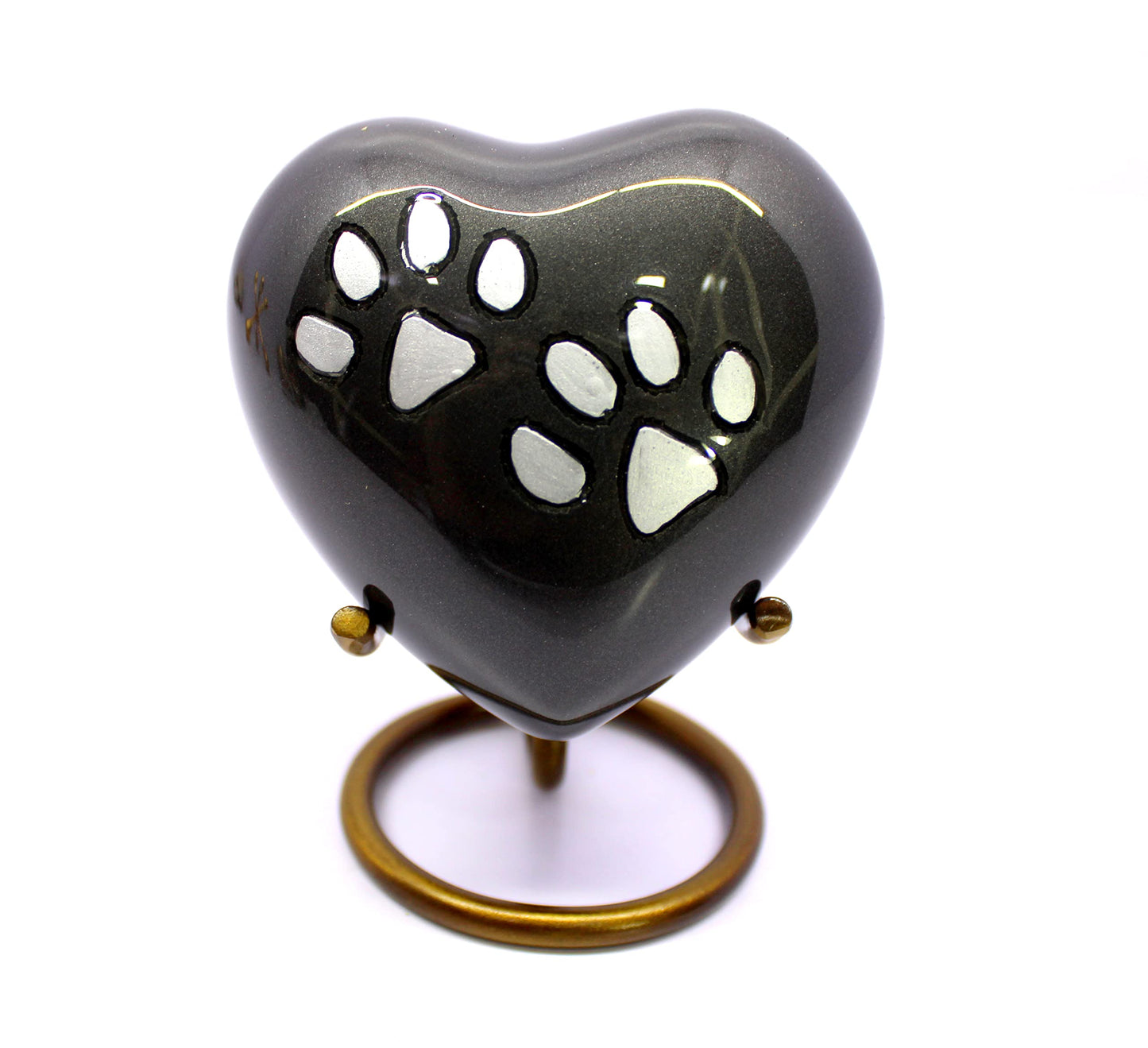 eSplanade cat dog pet Cremation Mini Heart urn Keepsake Memorial | Small urn for Ashes Funeral Burial