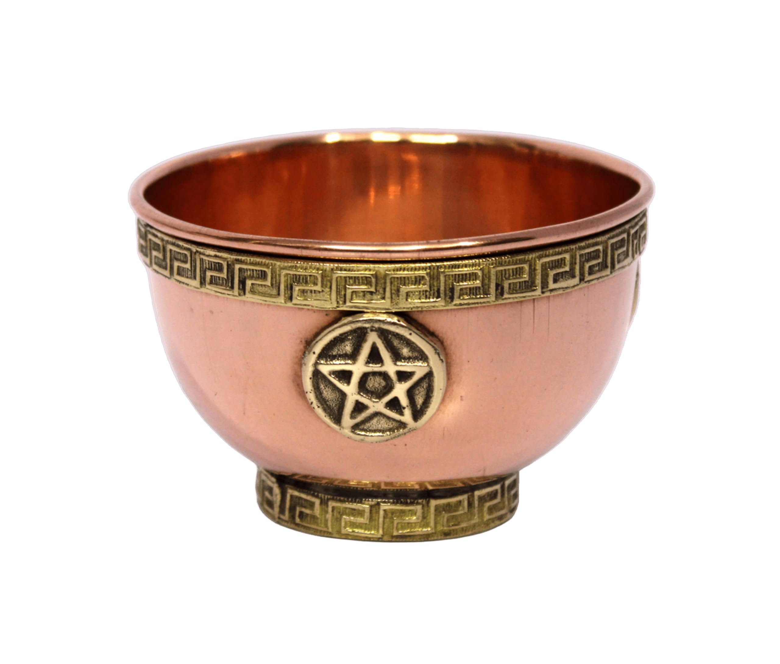 ESPLANADE 3" Copper Offering Bowl | Altar Bowl, Ritual Use, Incense Burner, Smudging Bowl, Decorative Bowl for Home Decor, Housewarming
