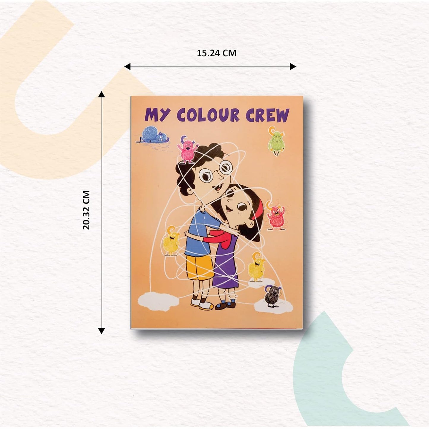 My Colour Crew Fun with Reasoning Activity Book for Kids | Colors and it's Co-relation with Emotions by Yug Media