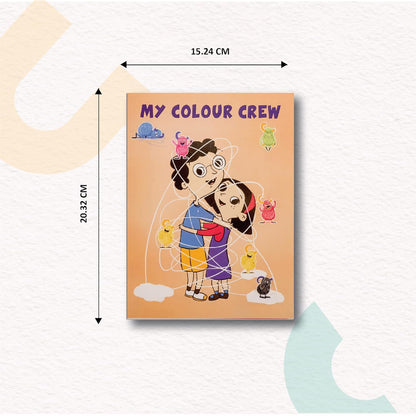 My Colour Crew Fun with Reasoning Activity Book for Kids | Colors and it's Co-relation with Emotions by Yug Media