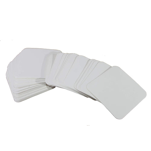 eSplanade Disposable Paper Coasters - Use and Throw Reversible Paper Coasters