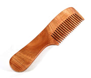 eSplanade Wooden Comb for Men & Women - Neem Wood Handmade Hair, Beard, Moustache Comb