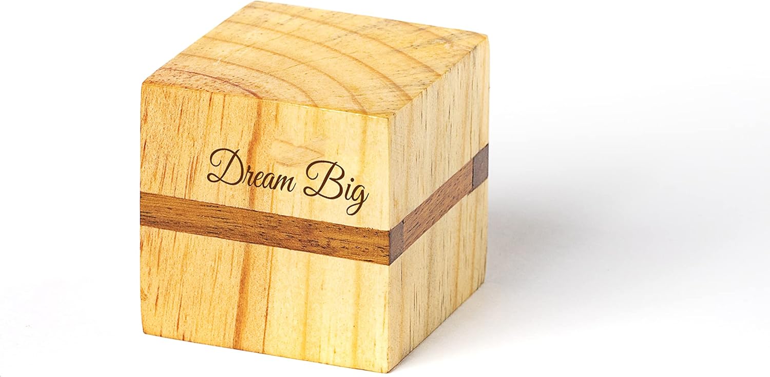 IVEI Pine Wood Penstand,Mouse Pad, Paper Weight Combo - Customised Work from Home Gift Set/ Customized Desk Organiser - with Name or Logo Engraving