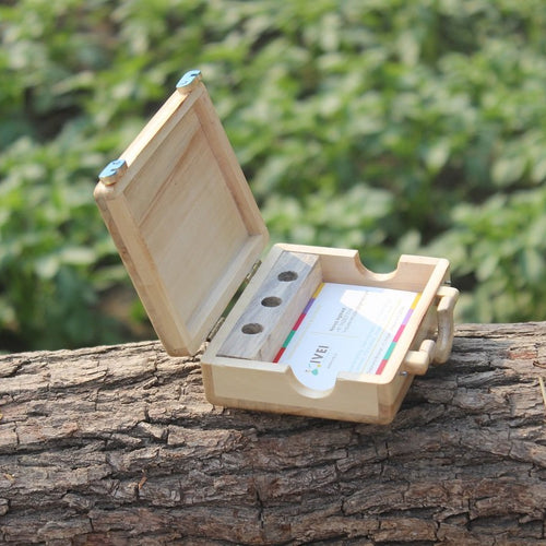 IVEI Suitcase Desk Organizer- Blue