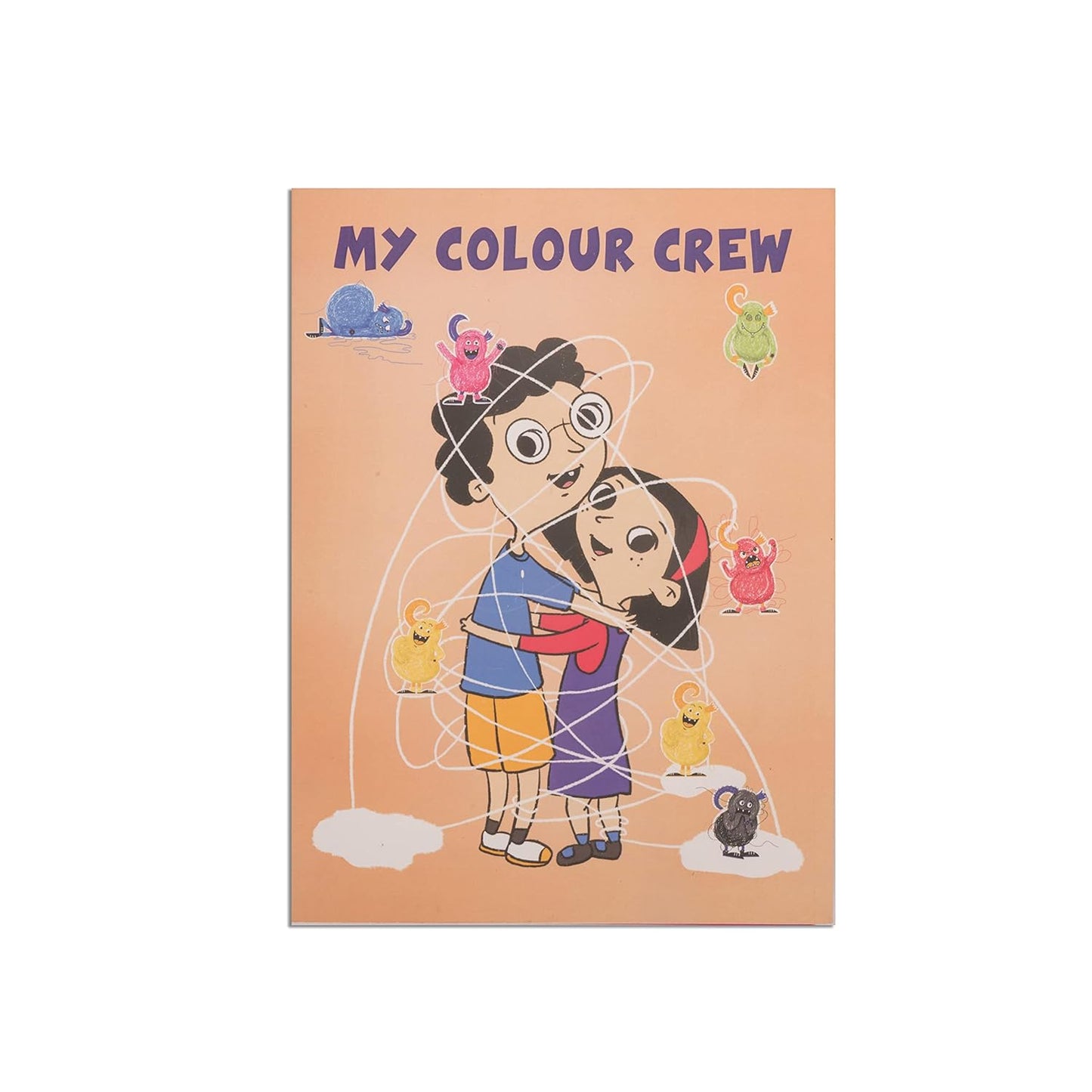 My Colour Crew Fun with Reasoning Activity Book for Kids | Colors and it's Co-relation with Emotions by Yug Media