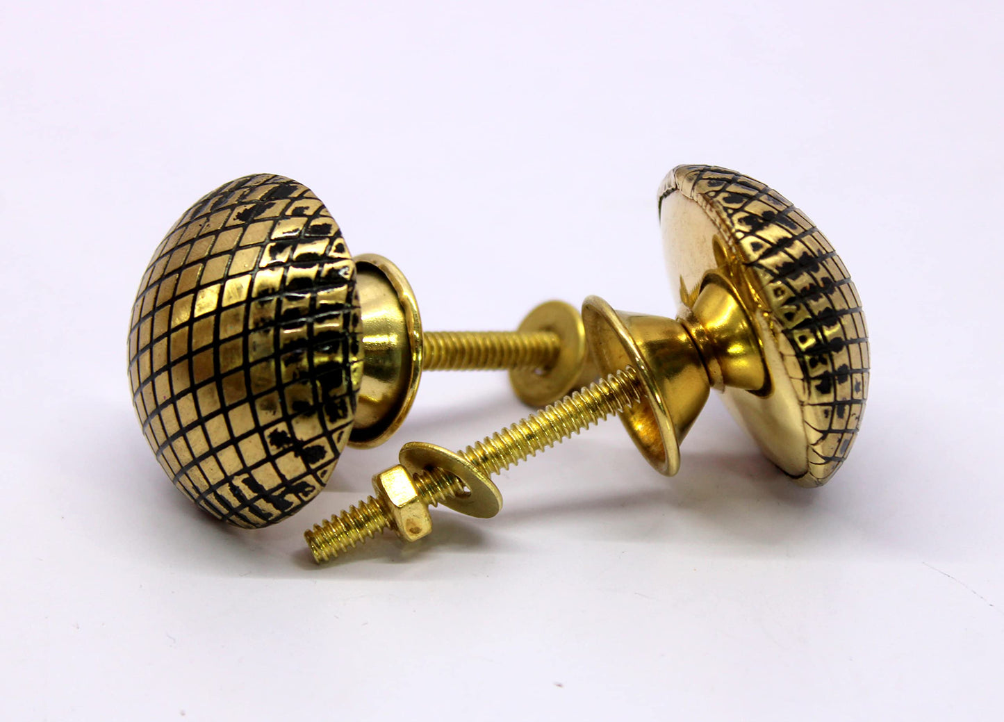 eSplanade Cupboard Drawer Copper Knobs | Drawer Handles | Cupboard Pulls - Set of 2