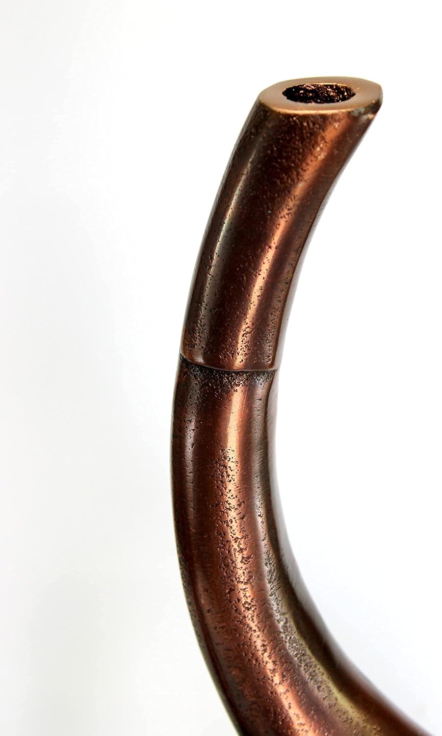 eSplanade Metal Flower Vase Flowerpot - Decorative Items Showpiece - Set of 2 | Home Decor Statement Piece for Showcase Foyer Table Desk | Silver , Copper