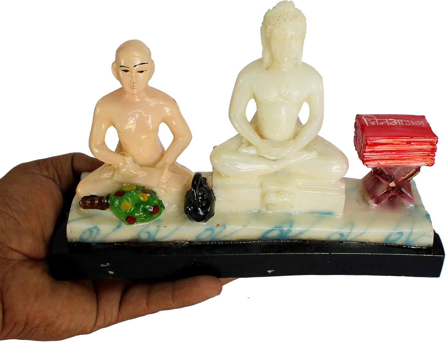 eSplanade Resin Lord Mahavir Idol/Mahavir Swami Jain Murti Statue Idol Sculpture for home decor