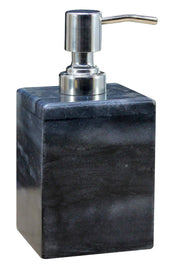 KLEO Soap Dispenser Lotion Dispenser - Made of Natural Stone - Bathroom Accessories Bath Set - Multicolour