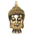 eSplanade Buddha Head Statue for Home Decor | Resin Buddha Face Showpiece for Living Room, Meditation, Office Table Desk, Shelf | Tibetan Buddhist Idol | Zen or Yoga Figurine Gifts | Blue, 12 Inch