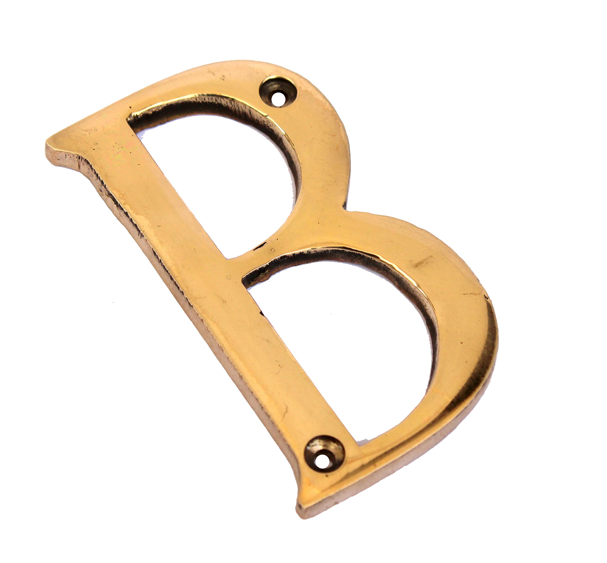 eSplanade - Brass House Hotel Door Name Alphabets - Wall Door Plaque Letter Alphabets - 3" Inches - Golden ("All Alphabet-3")