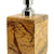 KLEO Soap Dispenser Lotion Dispenser - Made of Natural Stone - Bathroom Accessories Bath Set - Multicolour