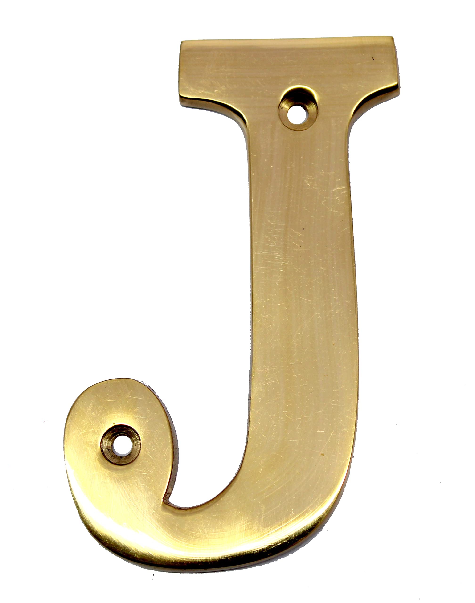 eSplanade Brass House Hotel Door Name Alphabets - Wall Door Plaque Alphabet Letter - Golden - 4" Inches (All Alphabets- 4")