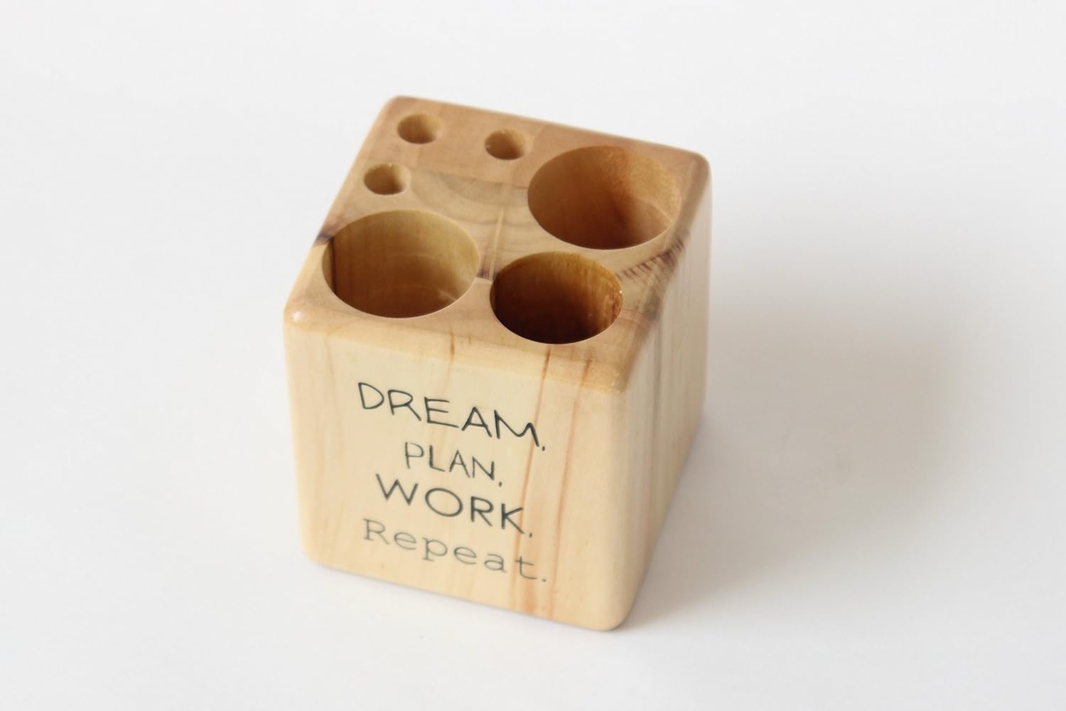 IVEI Wooden Pen Stand Cube - Dream