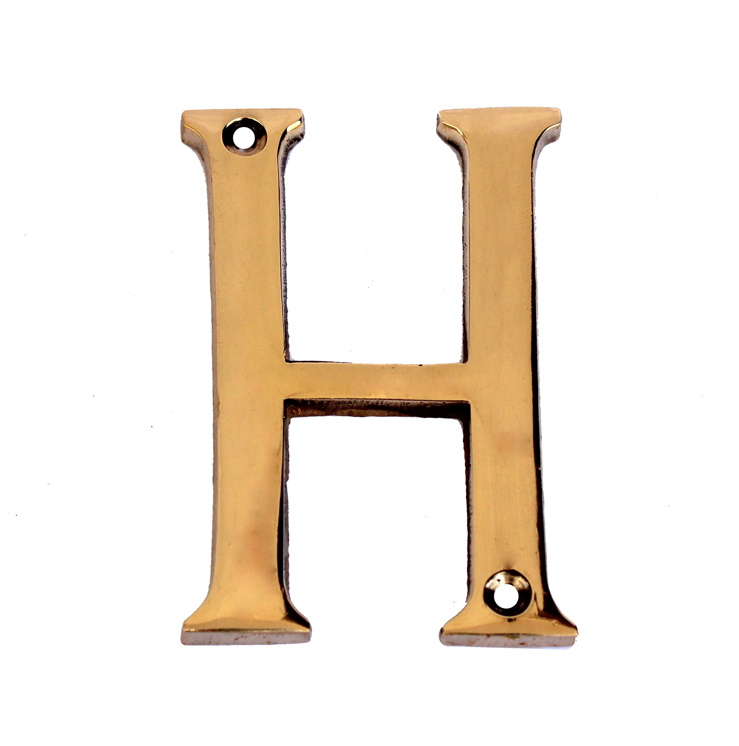eSplanade - Brass House Hotel Door Name Alphabets - Wall Door Plaque Letter Alphabets - 3" Inches - Golden ("All Alphabet-3")