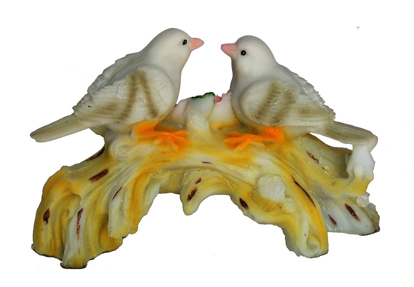 eSplanade Love Birds Showpiece | Bird Statue Romantic Couple Gift Decorative Showpieces Items (Multicolour)