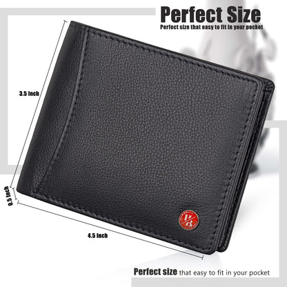 HORNBULL Gift Set for Mens | Black Wallet and Belt Mens Combo | Valentine's Day Gift for Men 10496