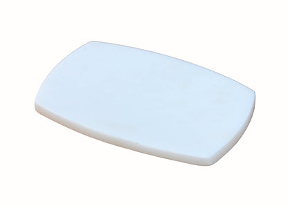 KLEO - White Marble Stone Soap Dish Bath Accessories for Bath, Tub or Wash Basin