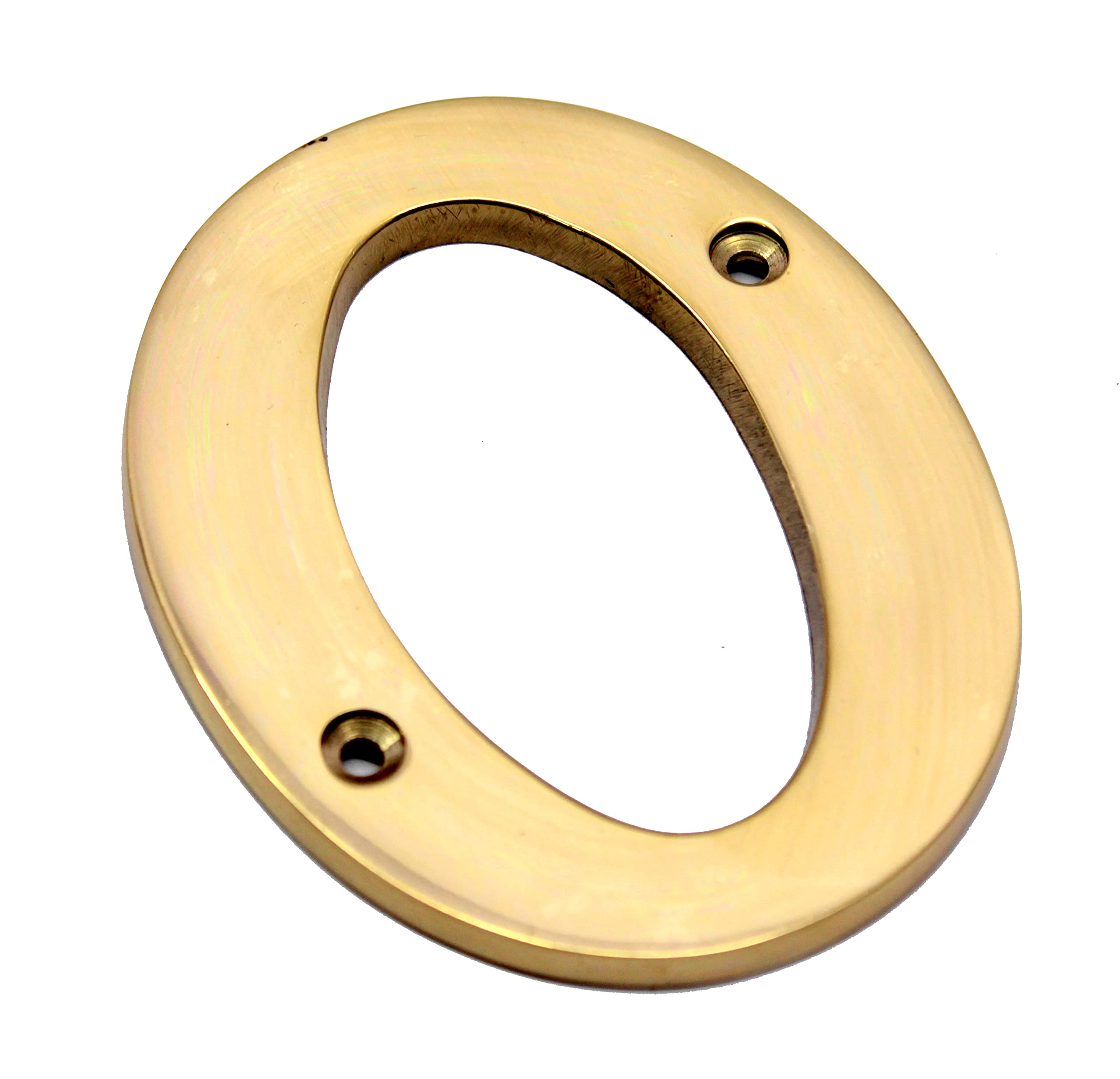 eSplanade Brass House Hotel Door Name Alphabets - Wall Door Plaque Alphabet Letter - Golden - 4" Inches (All Alphabets- 4")