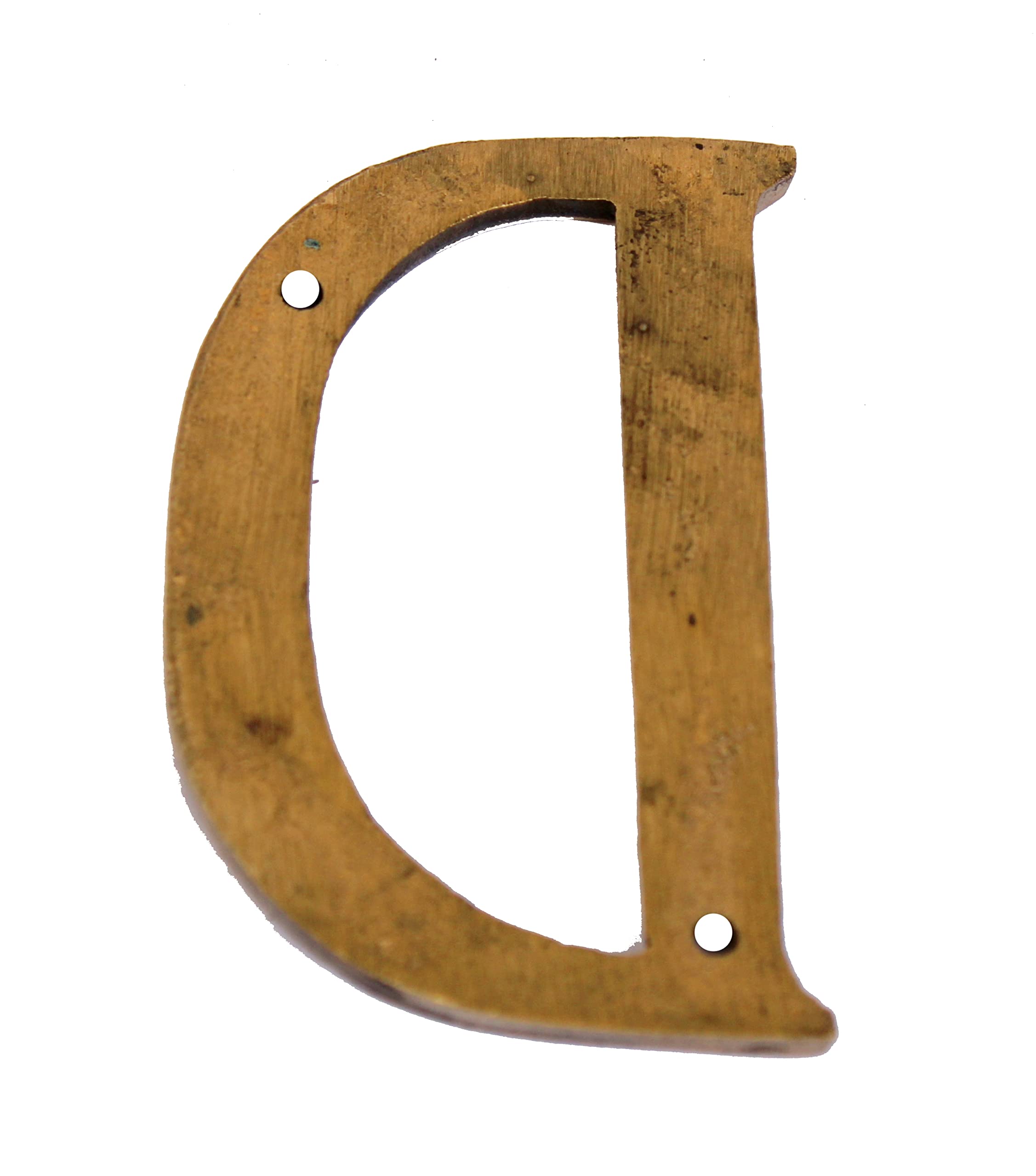 eSplanade - Brass House Hotel Door Name Alphabets - Wall Door Plaque Letter Alphabets - 3" Inches - Golden ("All Alphabet-3")