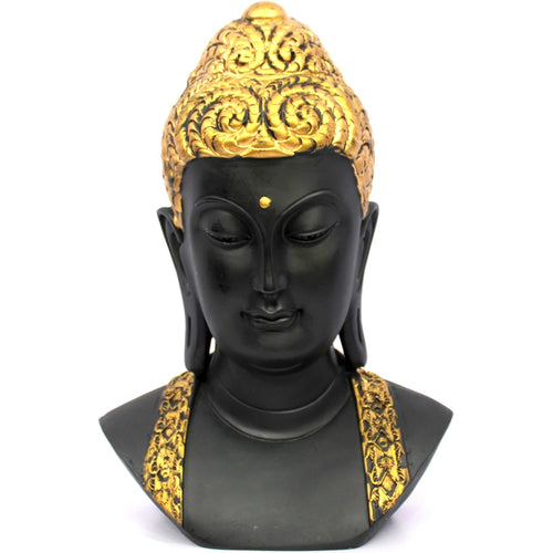 eSplanade Resin Meditating Buddha Idol Statue Figurine for Home Decor and Worship 15 inches