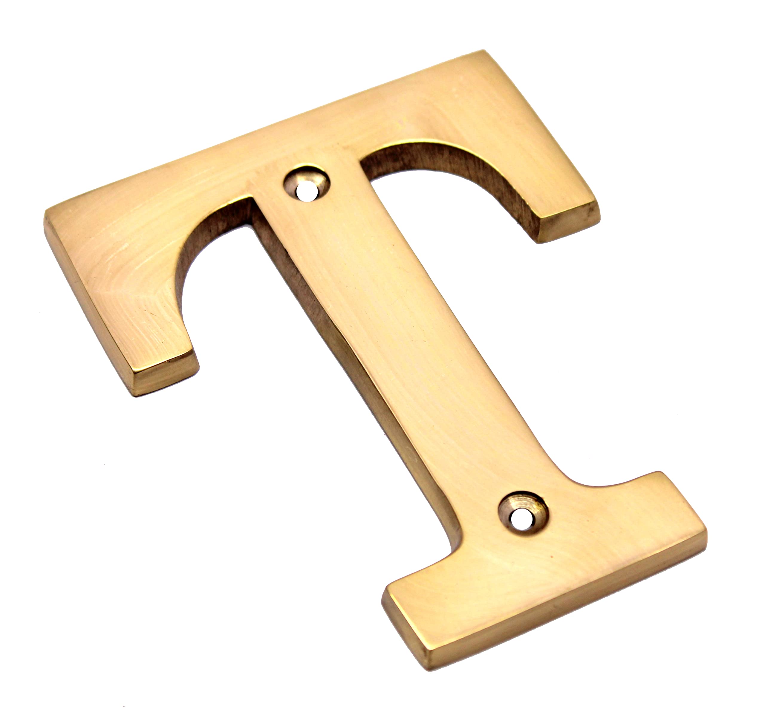 eSplanade Brass House Hotel Door Name Alphabets - Wall Door Plaque Alphabet Letter - Golden - 4" Inches (All Alphabets- 4")