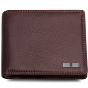 HORNBULL Stella Mens Brown Purse | Stylist Mens Wallet with RFID Blocking | Wallet Men Brown Genuine Leather Gift Set