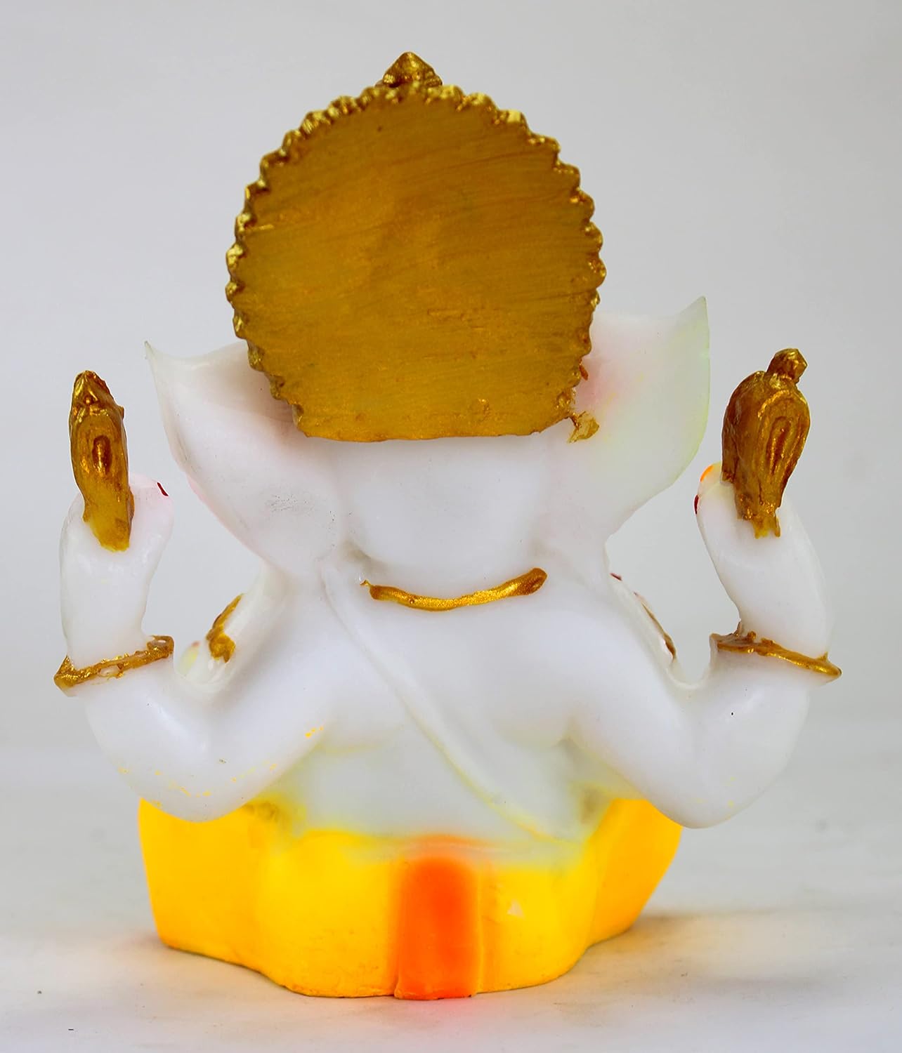 eSplanade Resin Ganesh Ganesha Ganpati Murti Idol Statue Sculpture (5.25") | Pooja idols | Home Decor