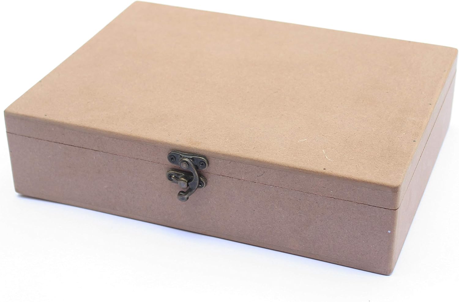 IVEI MDF Box - Wood Box DIY Craft Materials - Plain MDF Blank Box for Painting, Wooden Sheet Craft, Resin & Fluid Art, Mandala Art, Pyrography