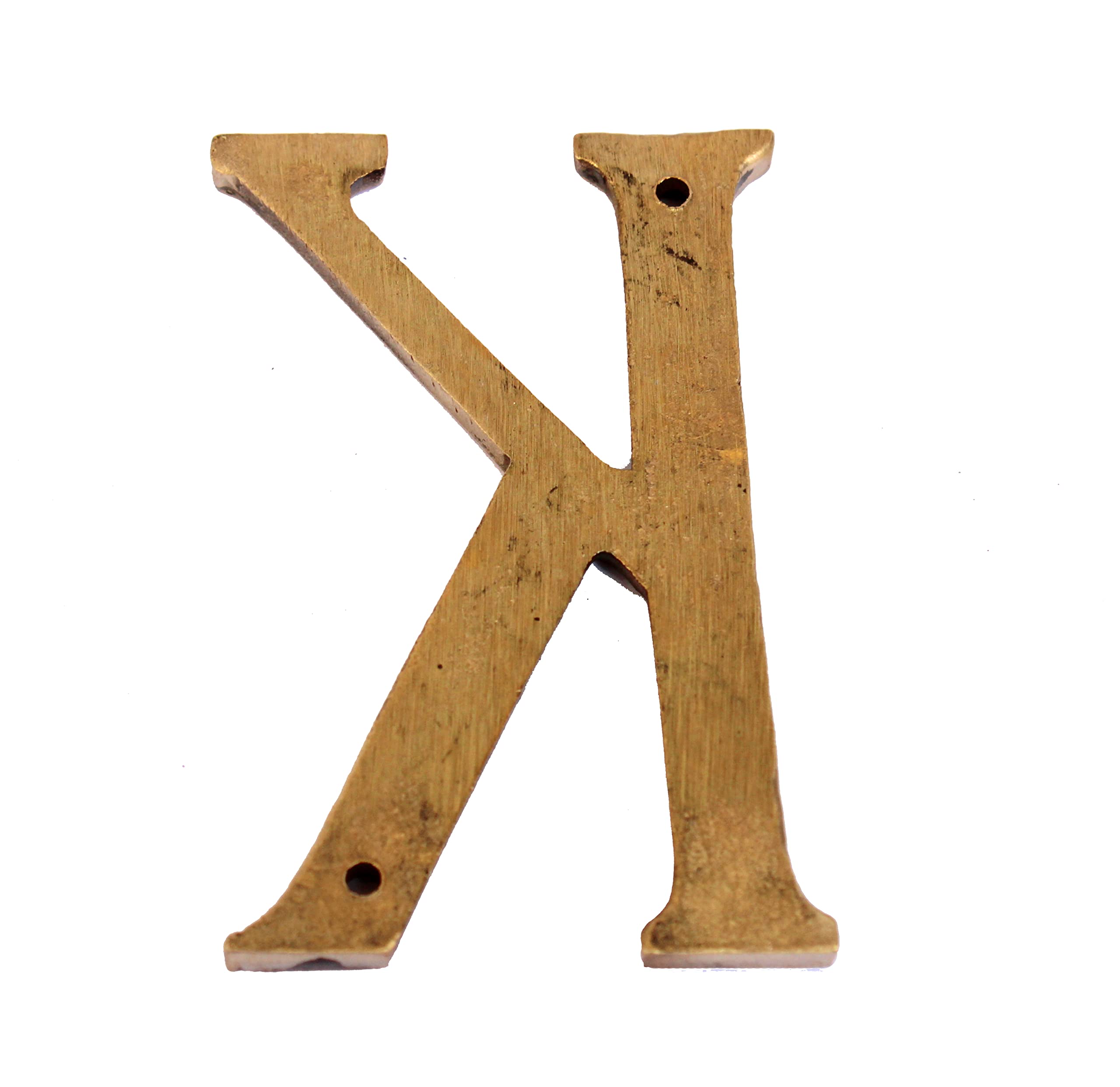 eSplanade - Brass House Hotel Door Name Alphabets - Wall Door Plaque Letter Alphabets - 3" Inches - Golden ("All Alphabet-3")