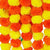eSplanade Artificial Marigold Flower Garlands for Home Decor - Pack of 5 Strings - Multi-colour- 4 to 4.5 Feet Length