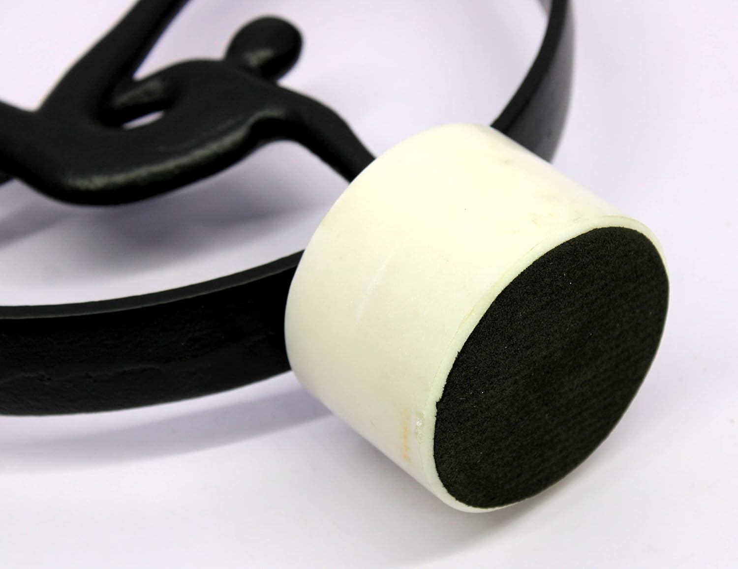 eSplanade Metal Decorative Aerobics Person Showpiece Figurine for Home Decoration - Black - 12" Inches