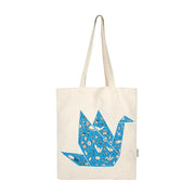 SKAPADORO Tote Bag 100% Cotton, Natural Ecofriendly Basic Canvas Bag for Travel, College, Beach, Shopping, Grocery, Vegetable Bag - Sun/Beach; Judging Plastic Bag & Origami Design